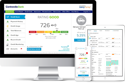 SavvyMoney on Desktop, Tablet and Mobile Device