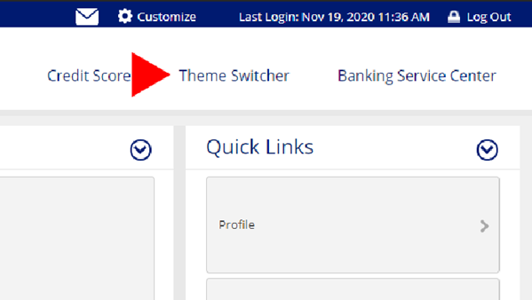 Versatiles Theme Menu